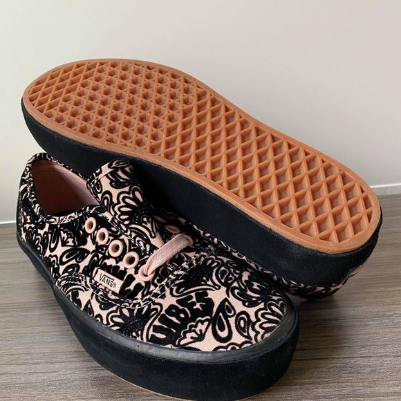 Vans Authentic Platform Sidewall Wrap Shoes - Picture 9 of 16